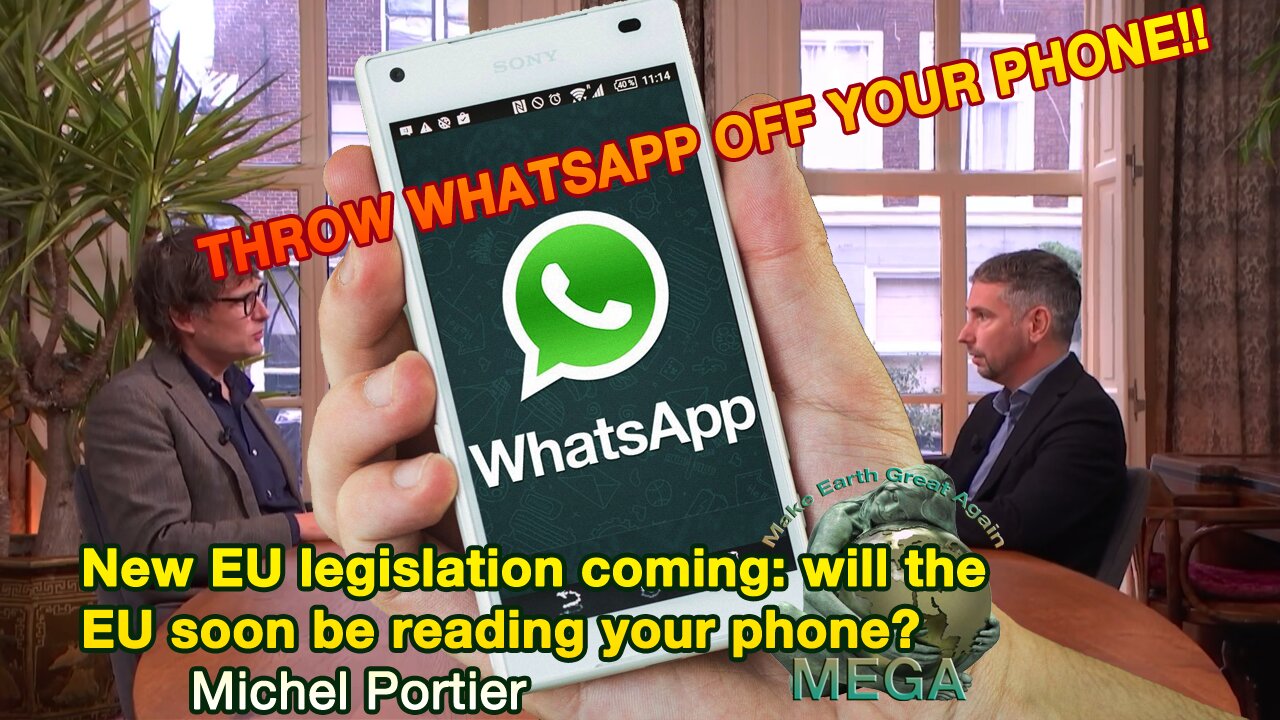 New EU legislation coming: will the EU soon be reading your phone? | #1718 Michel Portier | Dutch Spoken With English Subtitles