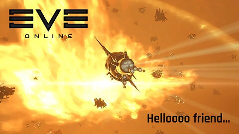 Eve Online - Local Man Befriends Rogue Drone!