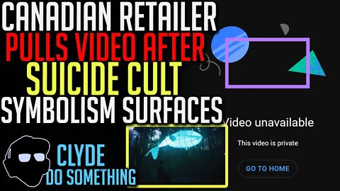 Canadian Retailer Pulls Suicide Ad after Critics Point Out "Blue Whale" Symbolism