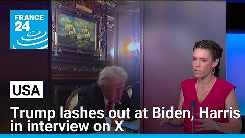 Trump’s X interview: Ex-US president lashes out at Biden, Harris