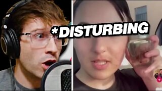 Transgender On TikTok Flashes Her Uterus *DISTURBING* #candaceowens