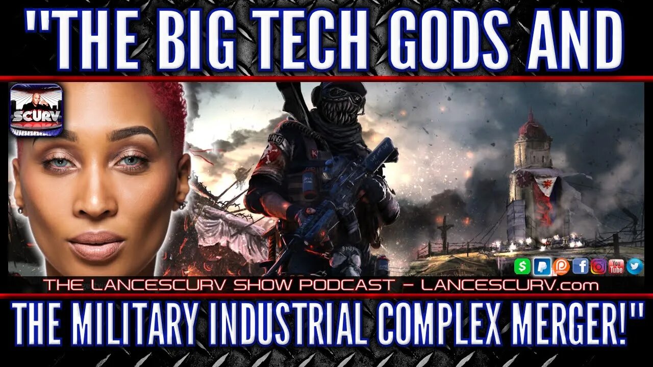 "THE BIG TECH GODS AND THE MILITARY INDUSTRIAL COMPLEX MERGER!"