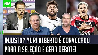 "NÃO TEM EXPLICAÇÃO, cara! Convocar o Yuri Alberto e NÃO o Pedro pra Seleção é..." DEBATE FERVE!