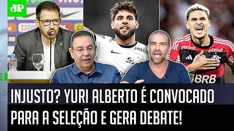 "NÃO TEM EXPLICAÇÃO, cara! Convocar o Yuri Alberto e NÃO o Pedro pra Seleção é..." DEBATE FERVE!