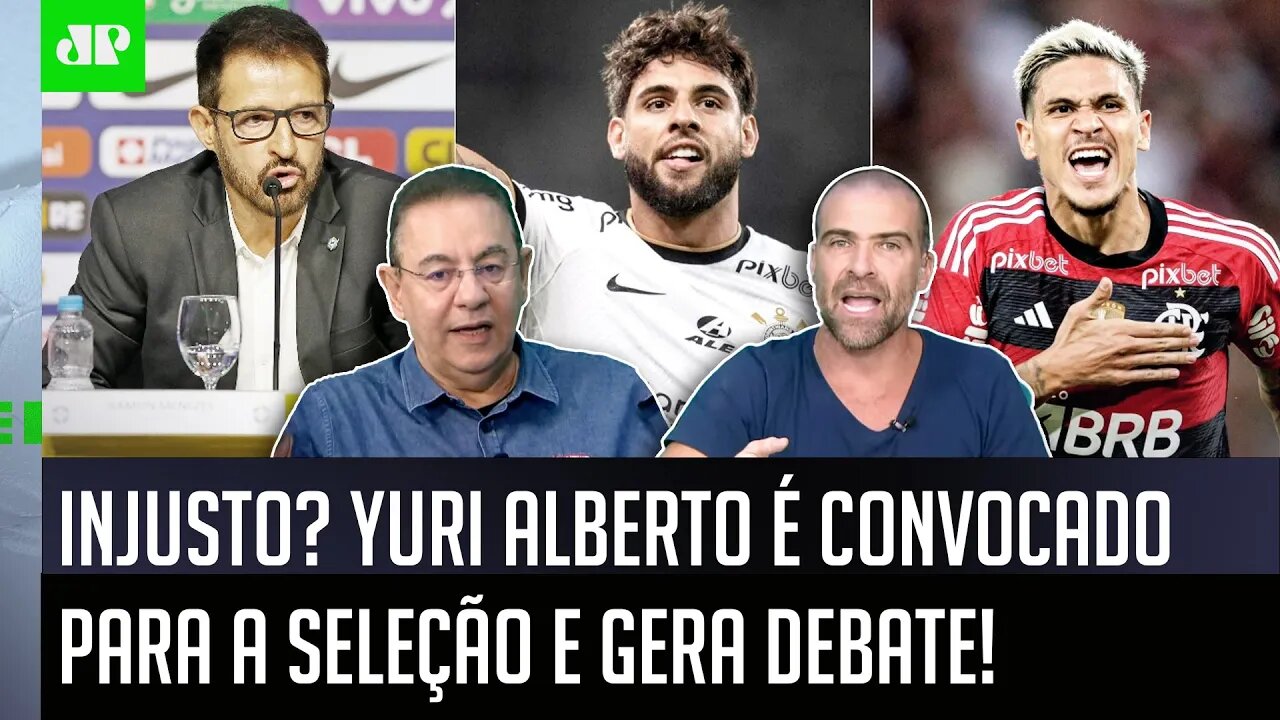 "NÃO TEM EXPLICAÇÃO, cara! Convocar o Yuri Alberto e NÃO o Pedro pra Seleção é..." DEBATE FERVE!