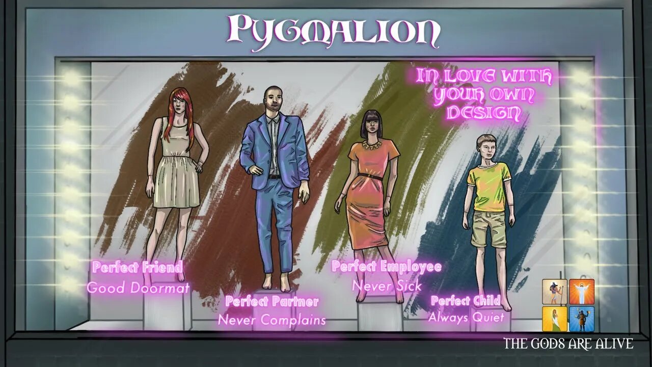 Pygmalion: In love with your own design