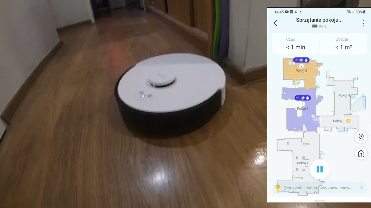 TP-LINK Tapo -RV30 - Robot od TP-LINKA myje u mnie podłogi