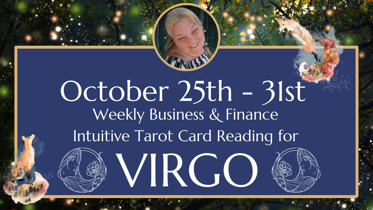 ♍ VIRGO 👧 | OCTOBER 25th - 31st | WHAT'S HOLDING YOU BACK? | Weekly BUSINESS Tarot Reading