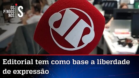 Editorial Jovem Pan: Em compromisso com a democracia