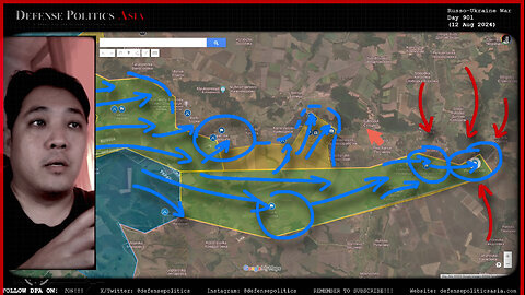 AT KURSK, RUSSIA OUTCOLLAPSING UKRAINE AT NIU YORK... | Ukraine War Frontline Changes Report