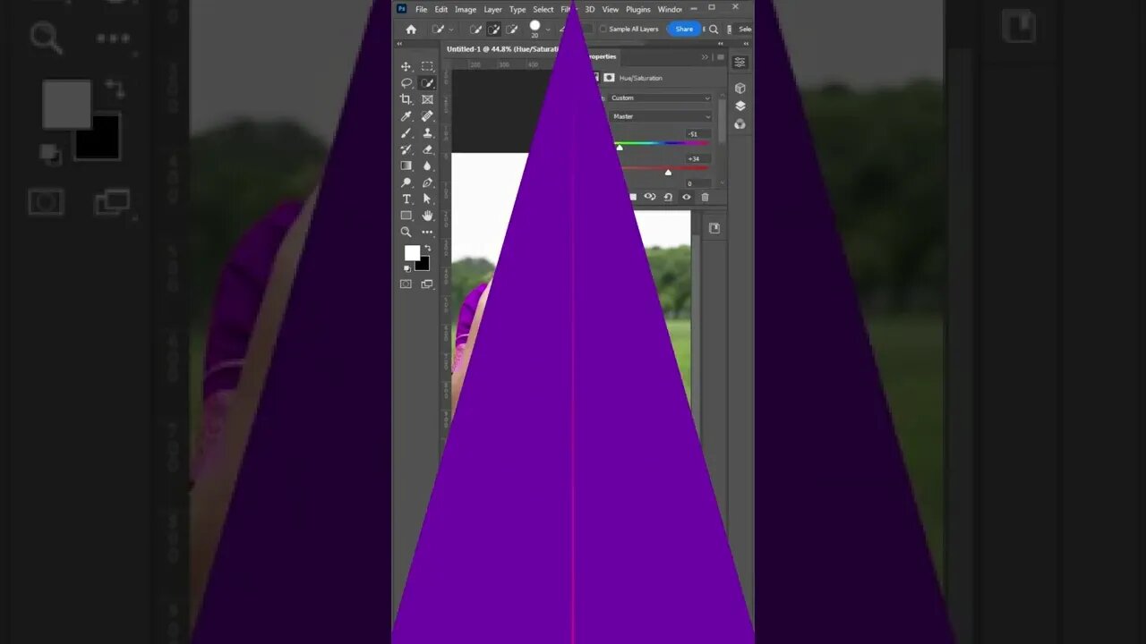 How to a any dress color Change in Photoshop Tutorial |#trendingshortfffff #photoshopshort #shorts