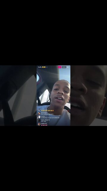 C BLU IG LIVE: C Blu Vibing To Music While Driving In Miami (18/03/23)