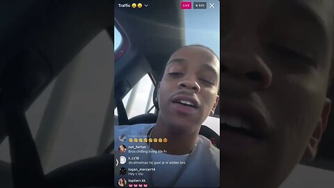 C BLU IG LIVE: C Blu Vibing To Music While Driving In Miami (18/03/23)