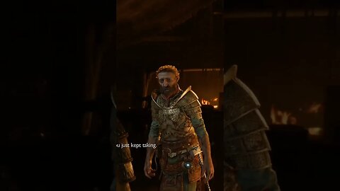 Sindri emotion here was unreal #godofwar #godofwarragnarok #shorts