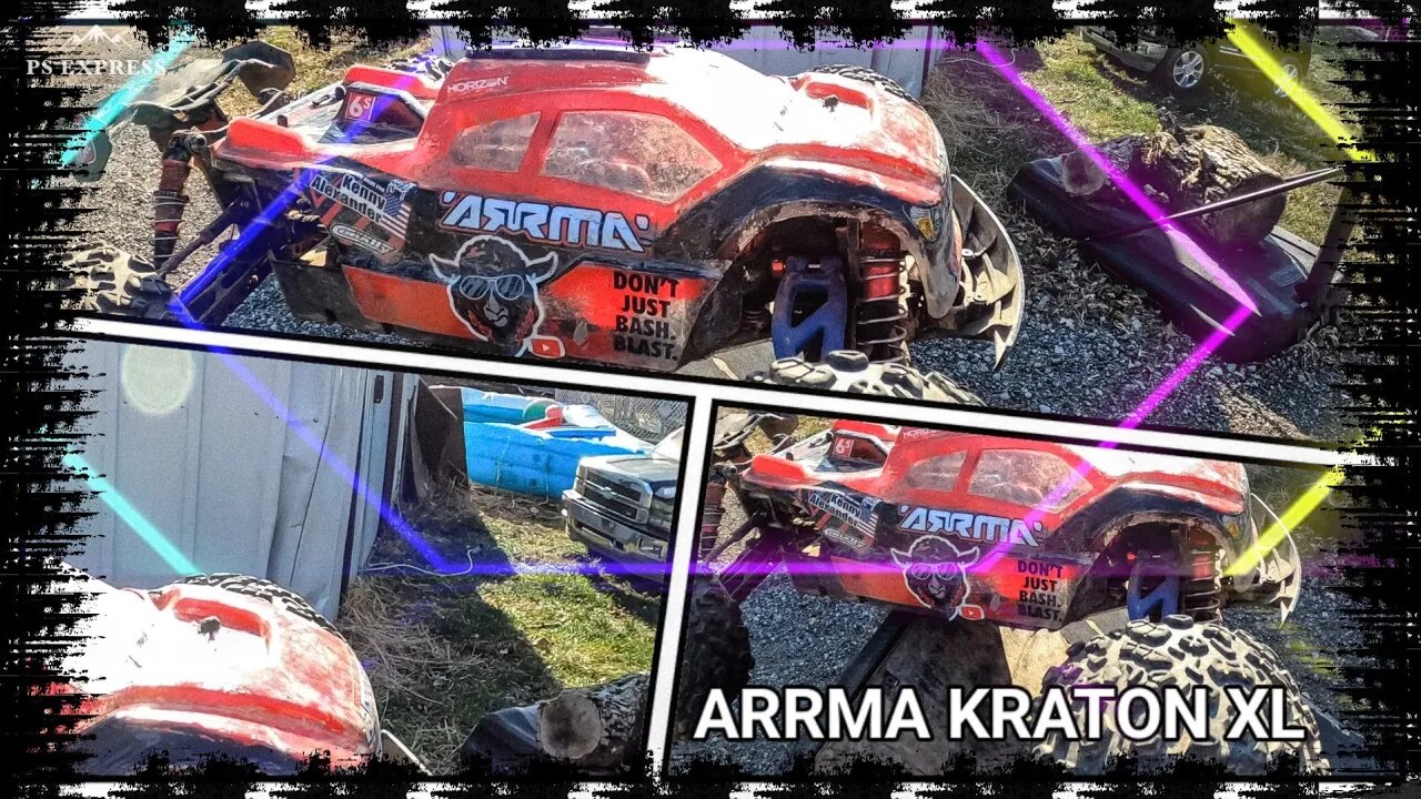 Arrma Kraton XL bash till it DONT MOVE