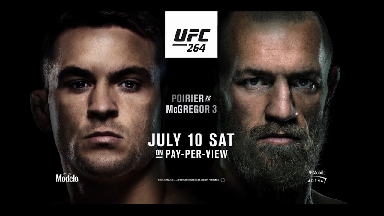 can't wait for this match~Conor McGregor vs Dustin Poirier UFC-264