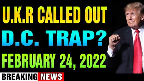 WARNING!!! BREAKING NEWS TODAY: U.K.R. CALLED OUT? D.C. TRAP? C002