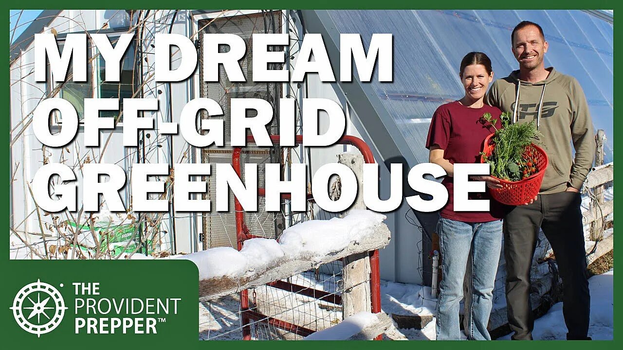 Impressive Off-Grid Passive Solar Geothermal Underground Greenhouse (Walipini) Tour