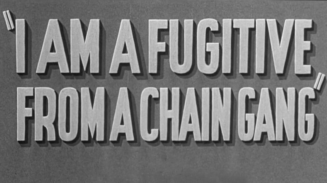 I Am A Fugitive From A Chain Gang (1932) ~ Full Movie ~