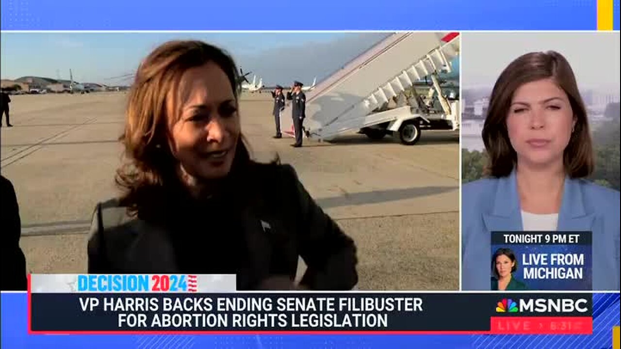 Kamala Harris: ‘We Should Eliminate the Filibuster for Roe’