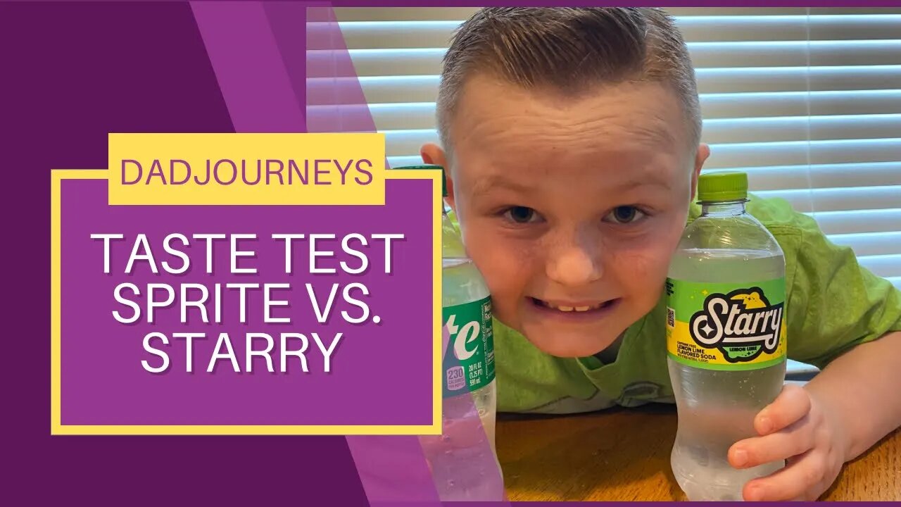 Taste Test Sprite vs. Starry