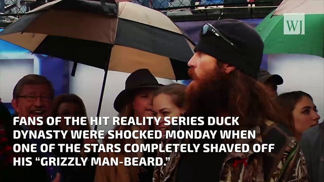 Duck Dynasty Star Shaves Off Beard For Charity