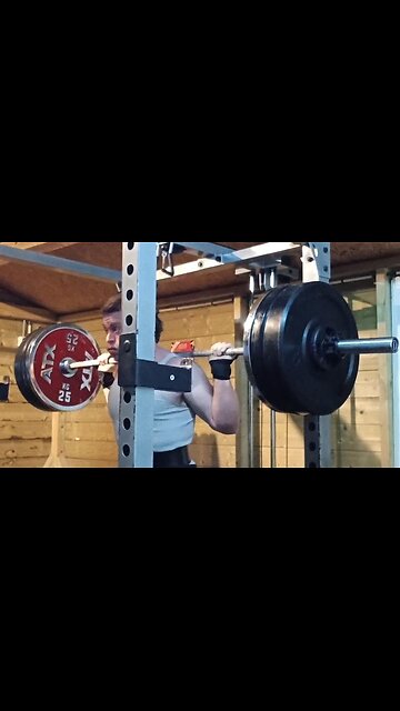 OOPS! GRINDY 162.5 Kgs x 3 High-Bar Squat PR!