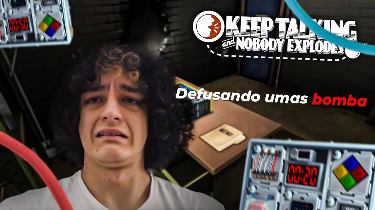 COMO DEFUSAR UMA BOMBA(so que ao contrário) - KEEP TALKING AND NOBODY EXPLODES