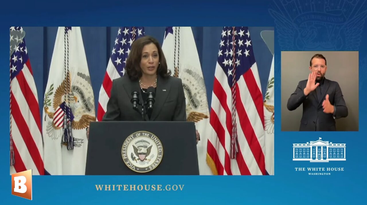 MOMENTS AGO: VP Kamala Harris Delivering Remarks at an "Inflation Reduction Act Climate Event"...