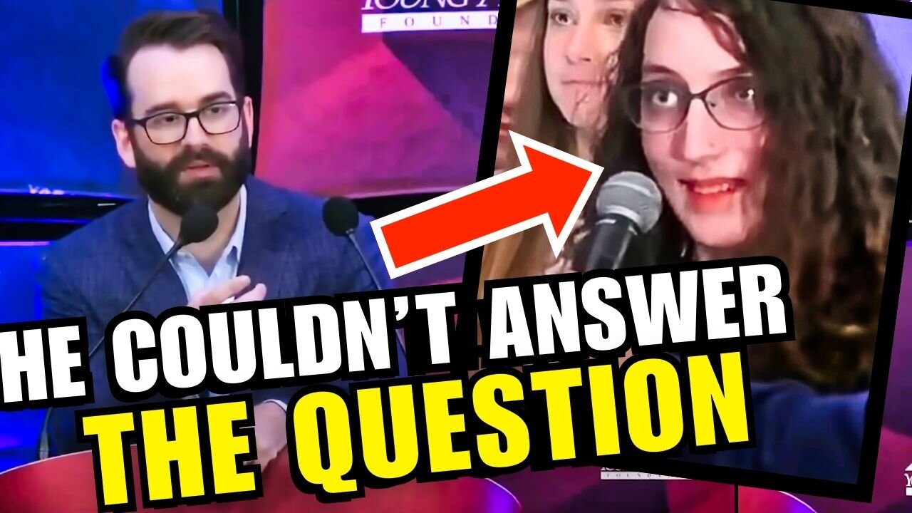 Trans Gets EMBARRASSED And Couldn't Answer This SIMPLE Question…