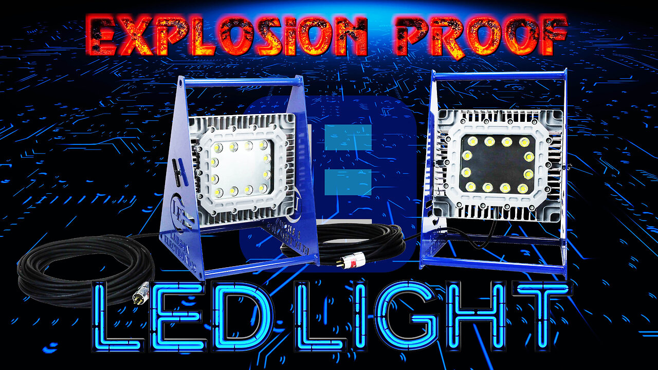 Explosion Proof LED A Frame Light for Hazardous Locations (Refineries & Chemical Plants)