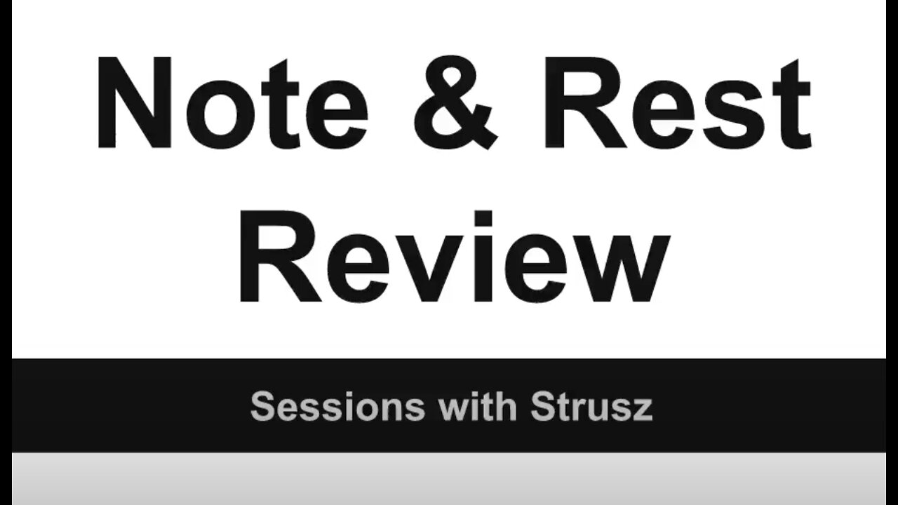 Sessions with Strusz: Notes and Rest Review