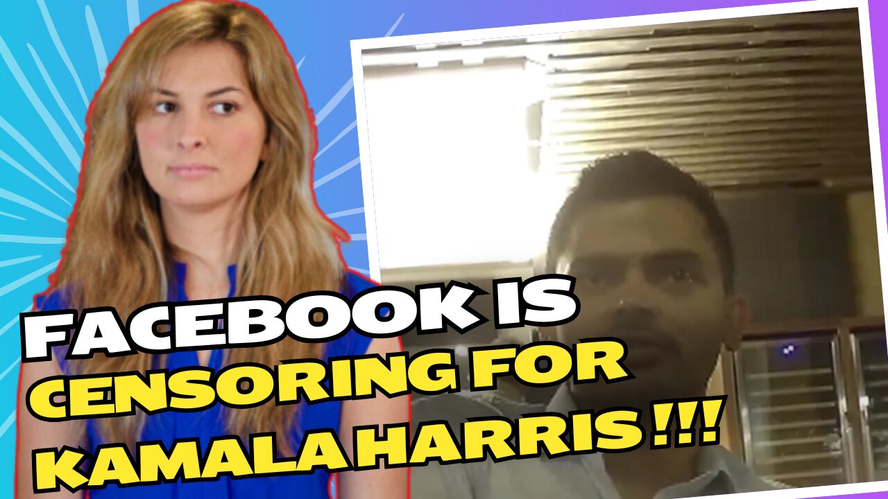 Facebook engineer ADMITS they throttle anything that doesn't help Kamala Harris