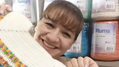 ♥️ DOMINGÃO NO CROCHÊ ♥️ #plumabarbantes #façavocetambem