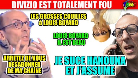 DIVIZIO AVOUE ÊTRE LA PUTE DE CYRIL HANOUNA FACE à LOUIS BOYARD #tpmp #bolloré