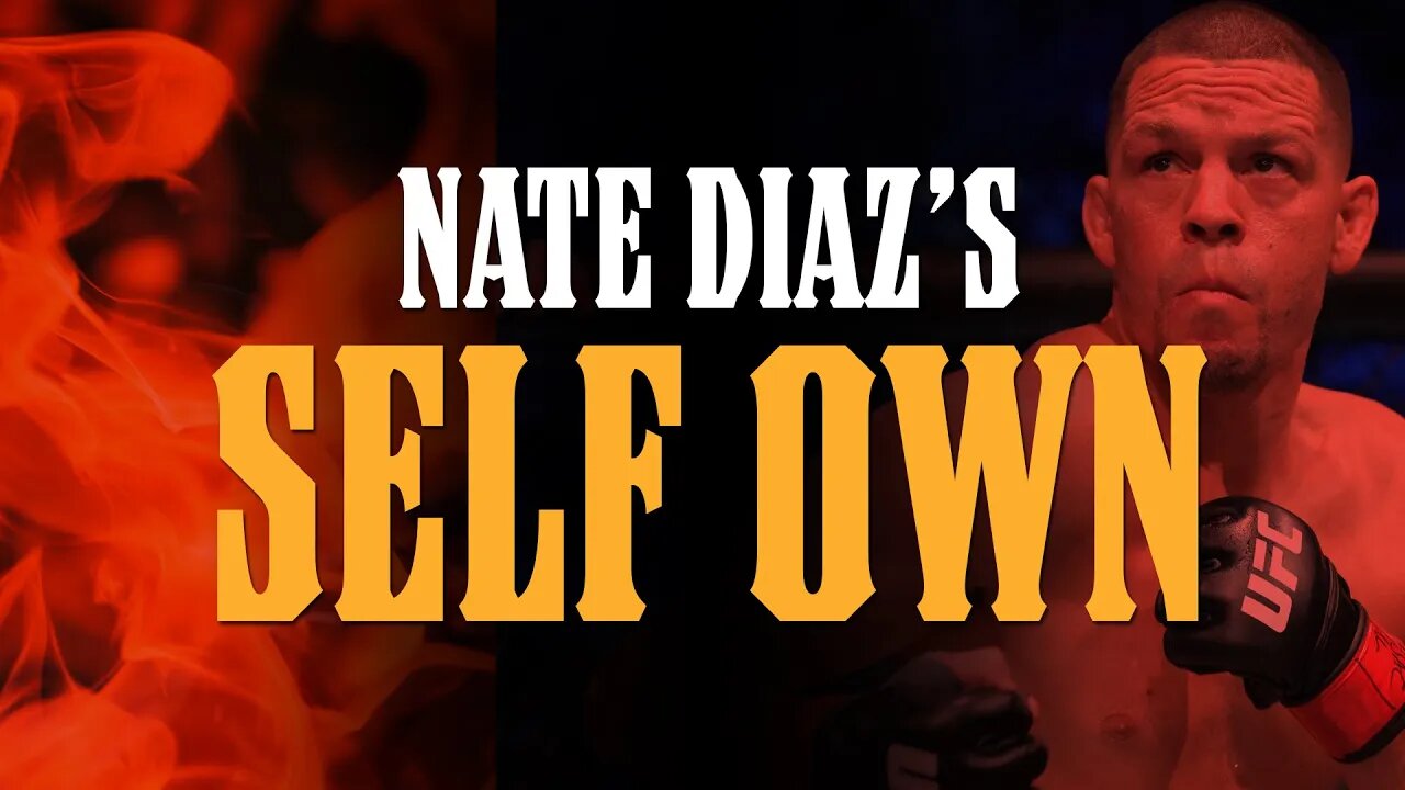 WHY THE F IS NATE DIAZ SAYING THIS?? ...Someone Needs to Say it.