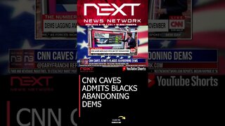 CNN CAVES ADMITS BLACKS ABANDONING DEMS #shorts