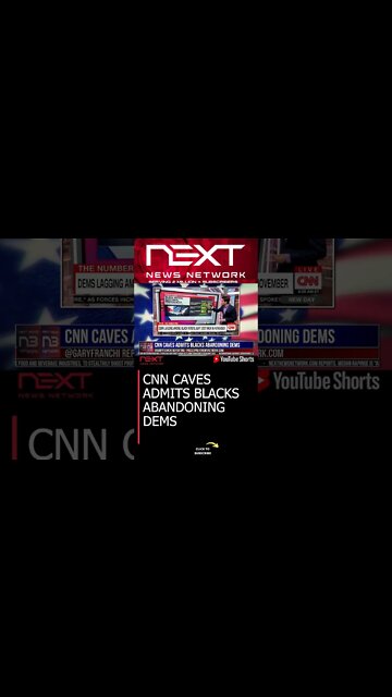 CNN CAVES ADMITS BLACKS ABANDONING DEMS #shorts
