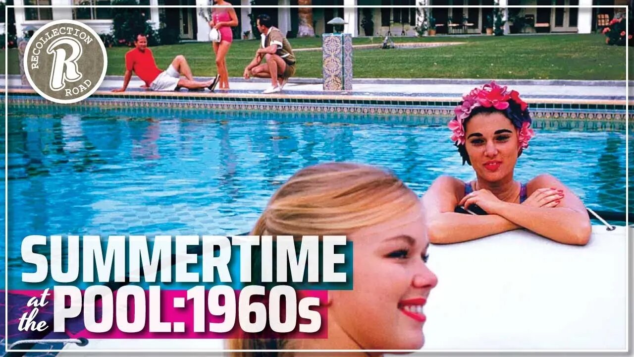 Summertime at the pool...1960s - Life in America