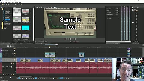 Magix Vegas Pro 17 Video Editor Text Issue