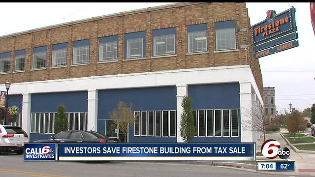 Investors save Firestone building from tax sale in Kokomo