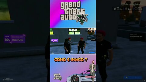 GTA RP COMO E AMIGO ? #shorts