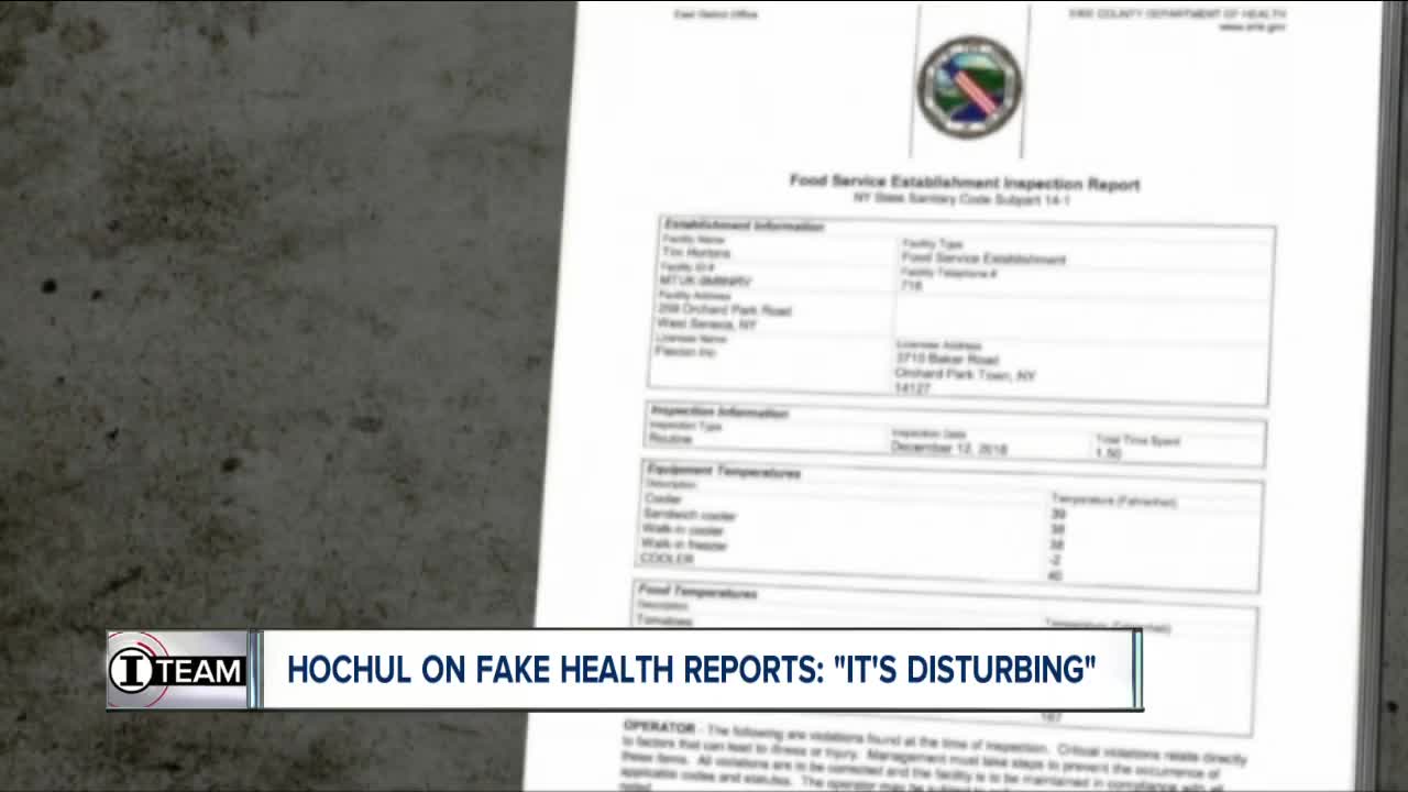 I-TEAM: Hochul slams health inspector who faked reports