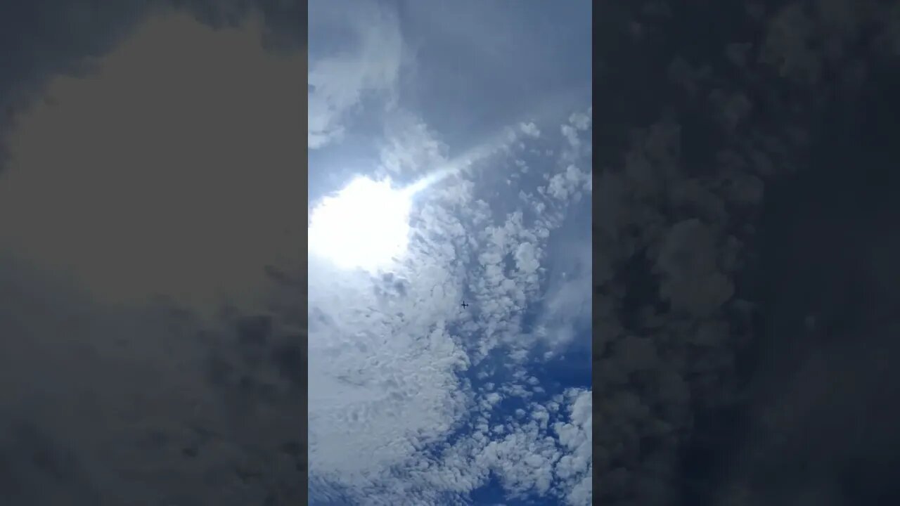 airplane flying in the sky