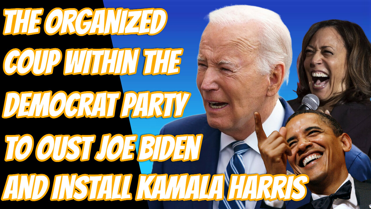 Barack Obama Worked In Conjunction With Kamala Harris And Democrat Elites To Oust Joe Biden