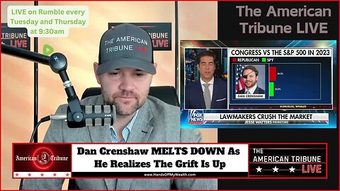 TAT Live: RINO Dan Crenshaw MELTS DOWN As He Realizes The Grift Is Up