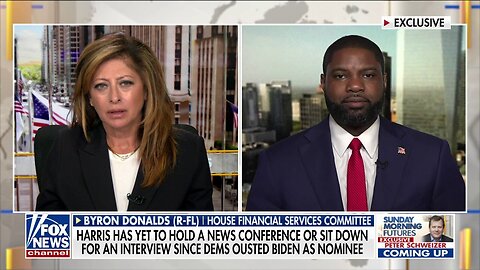 Rep. Byron Donalds: Kamala Harris 'Riding Shotgun' With Biden On The Economy