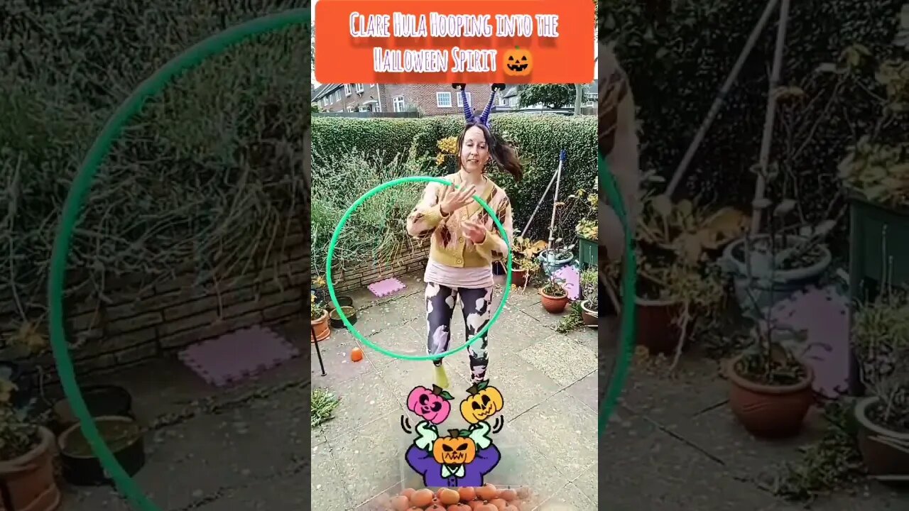 Hula Hooping at #Halloween #Shorts #hulahoopers 🎃 #hulahoopgirl