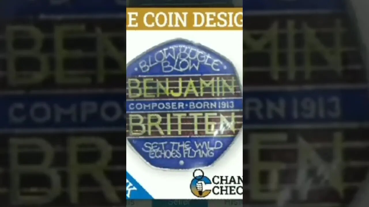 #RARE #ORIGINAL #BENJAMINBRITTEN #SERIESWITH #COA #tgbch #investingtips #changecheckercom #coins