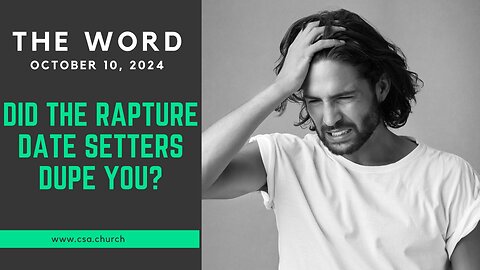 The Word: October 10, 2024